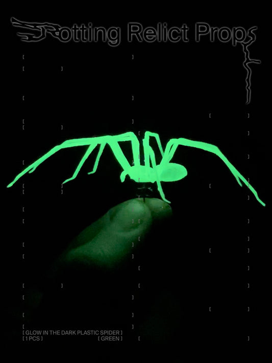 Glow-in-the-dark Giant House Spider Earring