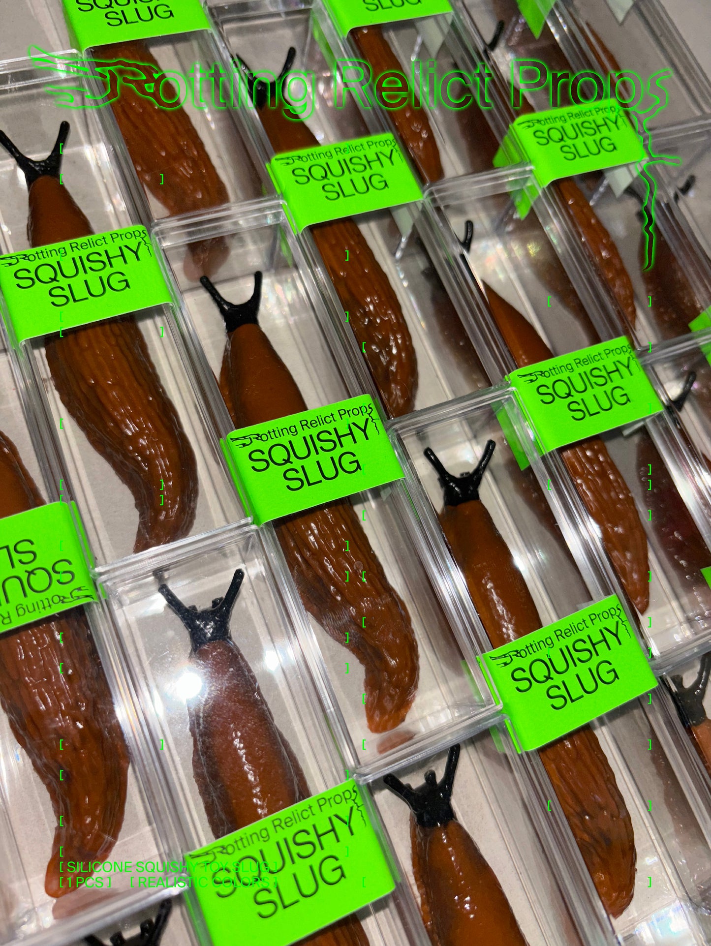 Realistic Slug Squishy Toy