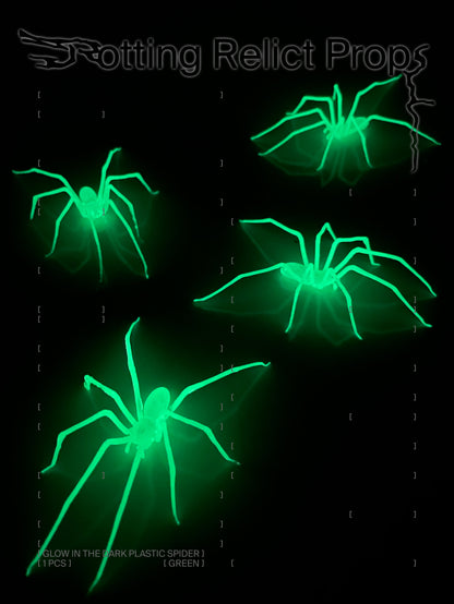 Glow-in-the-dark Giant House Spider Earring