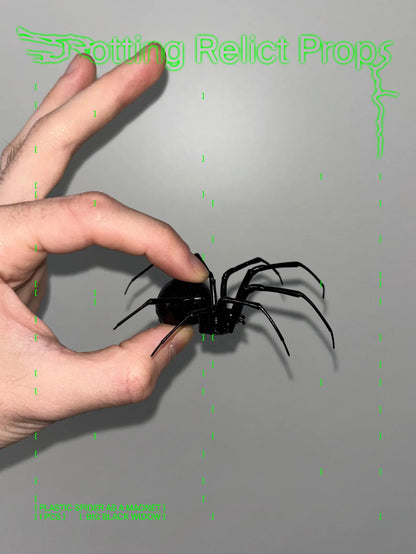 Realistic Giant Black Widow Spider Magnet