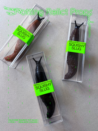 Realistic Slug Squishy Toy